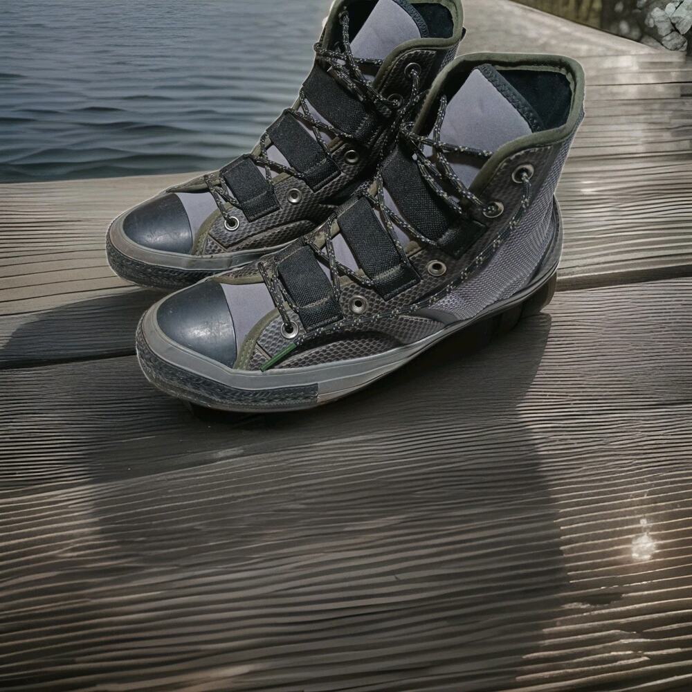 Converse Chuck 70 Tech Hiker Hi High Top Mason/Herbal-Black Size 11 Wms 13